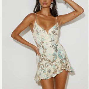 Bring The Shine Mini Dress Hello Molly
